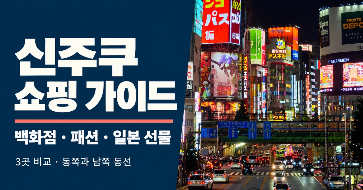 신주쿠 쇼핑, 이세탄·BEAMS JAPAN·다카시마야 선택법 23 신주쿠 쇼핑, 이세탄·BEAMS JAPAN·다카시마야 선택법